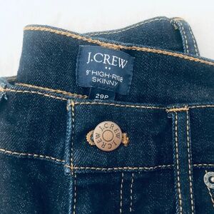 J.Crew Factory 29P Dark Wash High-Rise Skinny Jeans – Women’s